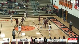 Coldwater basketball highlights Paulding