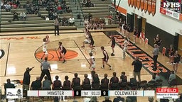 Coldwater basketball highlights Minster High School
