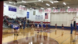 Albia volleyball highlights Davis County High School