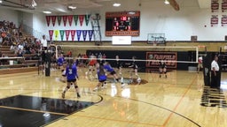 Albia volleyball highlights Fairfield High School
