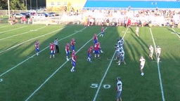 West Branch football highlights North Star High School