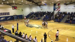 Utica Eisenhower volleyball highlights Dakota High School