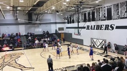 Frontenac basketball highlights Harrisonville High School
