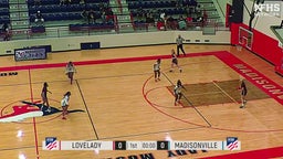 Madisonville girls basketball highlights Lovelady High School