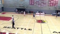 Seattle Academy basketball highlights Lynden Christian High School