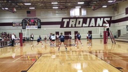 China Spring volleyball highlights Troy