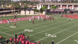 Santa Fe Christian football highlights Francis Parker High School
