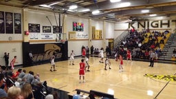 Knight basketball highlights Paraclete High School