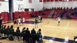 Guilford girls basketball highlights Foran High School