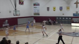 Green Bay N.E.W. Lutheran girls basketball highlights Southern Door High School