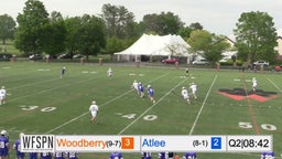 Woodberry Forest lacrosse highlights Atlee High School