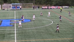 Princeton Day girls soccer highlights Riley Felsher  GK 2020