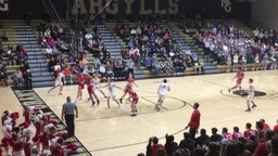 Mississinewa basketball highlights Madison-Grant High School