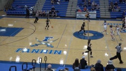 Fannin County girls basketball highlights East Hall