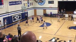Blue Hill girls basketball highlights Deshler