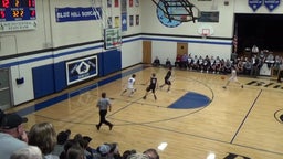 Blue Hill basketball highlights Lawrence-Nelson High School