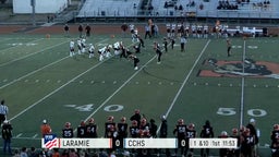 Central football highlights Laramie High School
