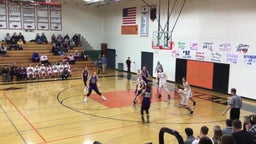 Bloomer girls basketball highlights Durand