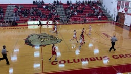 Arlington girls basketball highlights Columbus Grove