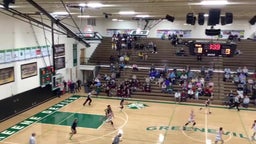 Knoxville Catholic girls basketball highlights Mercer County High School