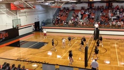 West Geauga volleyball highlights Chagrin Falls