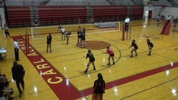 Carl Albert volleyball highlights Titan Invitational