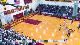 Badin basketball highlights Ross High School