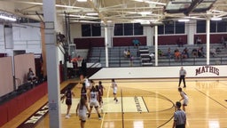 Mathis girls basketball highlights Sinton High School