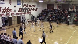Benedictine basketball highlights Padua Franciscan High School
