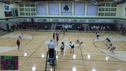 Bishop Feehan volleyball highlights Cardinal Spellman High School