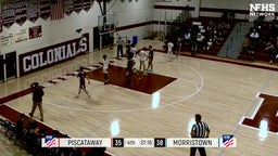 Morristown basketball highlights Piscataway High School