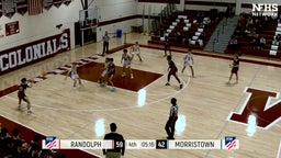 Morristown basketball highlights Randolph High School