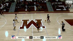 Morristown basketball highlights Montville High School