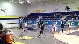 Grape Creek girls basketball highlights Reagan County High School