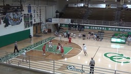 Clinton Central basketball highlights Clinton Prairie High School