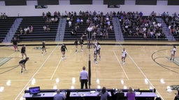 Ankeny Centennial volleyball highlights Johnston High School