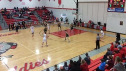 Fredericktown basketball highlights Madison Plains High School