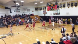 Fredericktown basketball highlights Colonel Crawford High School