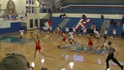 Ferris girls basketball highlights Kent-Meridian High School 