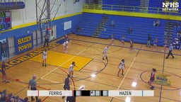 Ferris girls basketball highlights Hazen High School