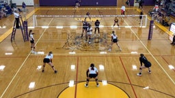 Burns volleyball highlights Hot Springs County High School