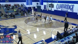 Cambridge basketball highlights Waupun High School
