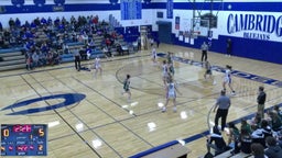 Cambridge girls basketball highlights Wisconsin Heights High School