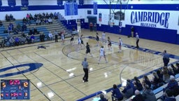 Cambridge girls basketball highlights Belleville High School