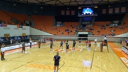 Ridge Point volleyball highlights Glenda Dawson High School