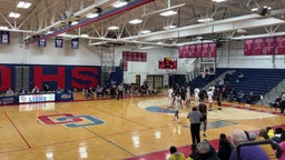 Roman Catholic basketball highlights Archbishop Wood