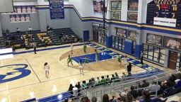 Brock girls basketball highlights Lake Dallas High School