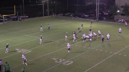 Notre Dame football highlights Silverdale Academy High School