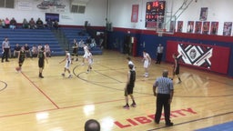 Liberty basketball highlights Doddridge County High School