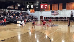 Dumas volleyball highlights Perryton High School